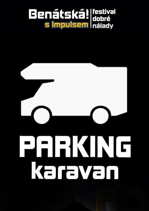 Benátská! 2025 - parkovací karta KARAVAN