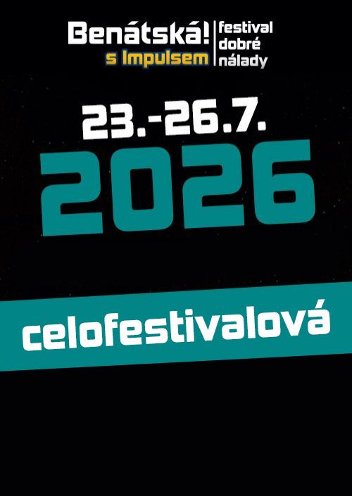 BENÁTSKÁ! 2026 - celofestivalová